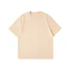 Camiseta de Manga Corta de Algodón Puro de Peso Pesado Estilo Japonés para Hombres y Mujeres, Camisa Blanca Lisa de Verano para Hombre, Marca de Moda, Fuente Mayorista