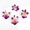 Phalaenopsis simulada de 7 cm Accesorios para hacer tocados DIY Boda Hogar Flor en maceta Semiterminado Material para flor de muñeca