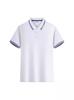 Camisa tipo polo de algodón con perlas, manga corta, cuello con solapa, ropa para grupo, ropa de trabajo, ropa de clase, logo estampado, unisex, casual