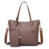 Bolso Tote de Diseño Único Madre-Hijo para Mujer, Bolso de Mano Suave de Cuero de Gran Capacidad con Correa Ancha para el Hombro, Versátil Set de Dos Piezas Cruzado