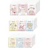 Pañuelos de Papel Impresos con Diseño de Gatito de Dibujos Animados, Paquete Pequeño Portátil de Pañuelos Faciales, Papel Higiénico, Servilletas Coloridas, Toallas de Mano