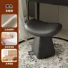 Silla de Maquillaje para Uso en Casa, Taburete de Tocador Moderno de Gama Alta, Silla Giratoria de Lujo Ligero para Tocador de Habitación de Niñas, Diseño Simple