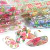 Transfronterizo Caliente Arte de Uñas Papel Estrella Viento ins-caliente Flor Pequeña Estrella Negra Tinte de Uñas Papel de Transferencia para Uñas papel de transferencia para uñas uñas