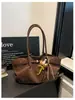 Bolso tote vintage de mujer estilo coreano con estampado de leopardo, bolso de hombro suave de cuero de gran capacidad para el trabajo, bolso casual para el antebrazo