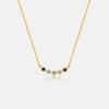 Collar Andywen de Plata de Ley S925 con Diamantes Brillantes de Diseño Sencillo, Estilo Único, Cadena de Clavícula de Moda para Mujeres, Moda Ligera Estilo Ins