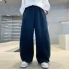 Pantalones Deportivos de Retazos para Niños Estilo Primavera y Otoño Casual Rectos Estilo Coreano Sueltos Modernos de Pierna Ancha para Niños Transfronterizos