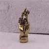 Colgante de pez dorado de latón puro hecho a mano llavero de coche para hombre y mujer bolsa colgante de pez rico colgante decorativo portátil
