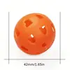 Pelota de Plástico para Entrenamiento Deportivo de 42 mm, Pelota de 26 Agujeros, Pelota Colorida de Pickeball para Entrenamiento Deportivo de Principiantes, Pelota para Práctica Deportiva en Exteriores y Interiores, Pelotas de Juguete para Mascotas, Pelota de Mano para Distinguir Colores para Niños, Pelota Multifuncional