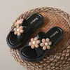 Chinelos Florais Romanos para Mulheres no Verão, Sapatos Baixos Versáteis com Solado Antiderrapante e Espesso para Uso Externo Moda Estudantil Sandálias de Praia Dropshipping Temu