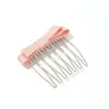 Pinza para el pelo con lazo para niña, Peine para flequillo lateral, Pasador para la parte trasera de la cabeza, Herramienta para arreglar el cabello, Accesorio para el cabello