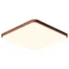 Lámpara de Techo para Dormitorio Estilo Medieval Color Nogal Personalidad Retro Creativo Estudio Moderno Simple Lámparas Zhongshan
