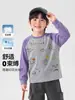 Camiseta Europea Derecha para Niño Otoño Top para Bebé Manga Larga Estilo Primavera Otoño Ropa para Niño Otoño Nuevo Ropa Infantil de Moda