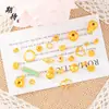 Accesorios DIY Dorado Arena Larga Duración Hebilla de Corazón Personalidad de Moda Calabaza Pequeña Agujero Pasante Copo de Nieve Cuentas Espaciadoras Accesorios DIY