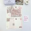 Material de embalaje para tarjetas plegables originales, estuche para tarjetas, tarjeta de mensaje de entrega, embalaje de regalo, tarjeta de felicitación plegable