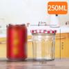 Fábrica certificada ISO atacado Picles geleia mel garrafa pote de armazenamento de alimentos selado picles caseiros pote de sub-embalagem