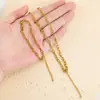 1/5 Pieza de Cadena Ovalada Plana Gruesa Hecha a Mano de Acero Inoxidable con Cierre de Langosta Portátil, Cadena Lisa Producto Terminado, Joyería para Collar Pulsera DIY