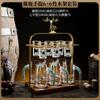 Vendas Diretas de Fábrica Conjunto de Taças de Vinho Branco Folha de Ouro Licor Doméstico Dispensador de Vinho Dois a Dois Conjunto de Taças de Vinho de Uma Taça High-End