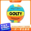 Balón de Voleibol Golty Gvm-1022 Talla 5 PVC de Alta Calidad, Colores Brillantes, Cosido a Máquina