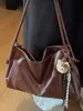 2025 Nueva Bolsa de Verano para Mujer Moda Nicho Estilo Extranjero Simple de Aspecto Elevado Simple de Moda Bolso de Hombro Bolso de Axila