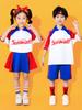 Ropa de Moda Infantil Hip-hop Ropa de Actuación Hip-hop para Niños Ropa de Baile Jazz para Niñas Traje de Ropa de Baile para Estudiantes de Primaria Verano