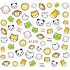 Fábrica de pegatinas de uñas infantiles de dibujos animados, joyas 3D, pegatinas de uñas infantiles de dibujos animados KT269-277