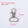 Fábrica en stock 6 puntos 20MM hebilla mediana grande de melón accesorios de ferretería para equipaje correa para mascotas hebilla para perro zinc