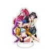 [Doble Capa] Cazadores de Demonios K-Pop Grupo de Chicas Coreanas Standee Versión Q