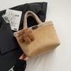 Nova Bolsa de Ombro Feminina 2024 Estilo Coreano Versátil Bolsa de Mão Simples Moda Ins Bolsa Feminina Bolsa Transversal Bolsa Saco