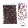 Paquete grande imitación austriaca taladro termofusible AB Adhesivo termofusible color taladro inferior diy redondo fondo plano pedrería venta al por mayor ropa taladro de palo