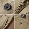 Estación Europea Primavera y Verano Delgados Sedosos Suaves Algodón Mercerizado Pantalones de Hombre Importados Lujo Algodón Tens Sin Planchar Rectos Casuales