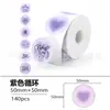 Papel Térmico con Gradiente de Color Ciclo Multicolor Adecuado para Papel de Etiqueta Térmica Jingchen B3S, Detong P1, Puchu Aq00