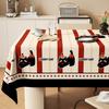 Mantel de Dopamina Impermeable y a Prueba de Aceite Sin Lavado Lujo Accesible de Alta Gama Cubierta Rectangular para Mesa de Comedor Estilo Ins Mantel para Mesa de Centro