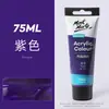 Montmartre Pigmento Acrílico 75ml Acrílico para Estudiantes Suministro Directo diy Pintura Textil Pintada a Mano Pigmento Set de Pigmentos Acrílicos