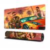 Alfombrilla de Ratón GTA Extra Grande Grand Theft Auto Alfombrilla para Mesa de Computadora Alfombrilla de Ratón Especial para Niños Juegos de E-sports Almohadilla para Teclado