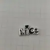 Goteo de aceite historieta cereza PiNKi IRSOE sonrisa feliz Bonito JUGUETE etiqueta de letra accesorios DIY