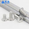 Tornillos para Máquina Phillips de Cabeza Plana Delgada de Acero Inoxidable 304 M5~M12 Venta al por Mayor Estándar de Guangdong cm Fábrica Pequeña de Tornillos Phillips en Stock