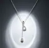 Colar de Franja Moda Franja Cheia de Diamantes Cabacinha Design de Nicho Corrente para Clavícula Joia Feminina Presente para Namorada