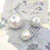 Botones Metálicos Perlados con Pedrería Estilo Chanel para Camisas, Botones Pequeños para Cárdigans, Botones Decorativos de Alta Gama para Vestidos Qipao