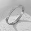 Pulseira de Aço Titânio Novo Estilo Transfronteiriça Criativa Simples Resistente à Corrosão Fivela Gráfica Árvore da Vida Pulseira Aço Inoxidável Ouro Rosa
