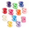 Cuentas de Letras Inglesas Q-Version de Acrílico, Cuentas de Números Coloridas, Cuentas Sueltas Hechas a Mano para DIY, Accesorios para Colgantes y Llaveros