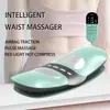 Massageador Multifuncional para Lombar e Costas Recarregável Elétrico Terapia com Luz Vermelha Compressa Térmica Airbag Lifting Pulso Vibração Cintura