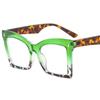 Outu grande moldura nova cor combinando espelho plano borboleta das mulheres adequado para o rosto grande moda óculos decorativos M6150