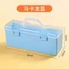 Caja de Almacenamiento al por Mayor Caja Portátil para Pinceles de Caligrafía Caja de Herramientas para Arte y Caligrafía Caja para Pinceles de Pintura Herramientas de Papelería para Estudiantes