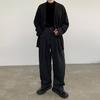 Suéter cárdigan plisado MYQ para hombre, chaqueta informal holgada de moda para otoño, top coreano para hombre que combina con todo