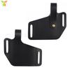 Linterna EDC para exteriores, cuchillo, riñonera de cuero, kit de supervivencia para exteriores, linterna colgante de cintura, kit de cuero