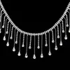 Cadena de Diamantes, Cadena de Cordón con Borlas, Ropa y Accesorios Transfronterizos para DIY, Cadena de Cintura de Diamantes de Agua, Cadena de Garra Soldada, Accesorios de Diamantes