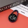 [Desconto Instantâneo de 5 Yuan para Iniciantes] Novo Relógio Digital LED Estudante À Prova d'Água Luminoso Conveniente Mini Chaveiro Pendurado
