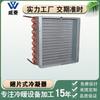 Condensador de Aletas de Paso a Gran Escala Enfriador Enfriador Refrigerador Aire Acondicionado Anticorrosivo Intercambiador de Calor Venta Directa de Fábrica No Estándar