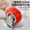 Ruedas para Muebles de 1 pulgada con Frenos, Ruedas Direccionales, Ruedas Universales, Ruedas de Goma Blanda con Rodamientos, Ruedas Suaves y Silenciosas, Ruedas Industriales