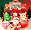 Brinquedo Squishy de Rena de Natal Transfronteiriço com Glitter, Gadget para Alívio do Estresse, Brinquedo Fofo de Animal de Estimação Descompressão de Rebote Lento
